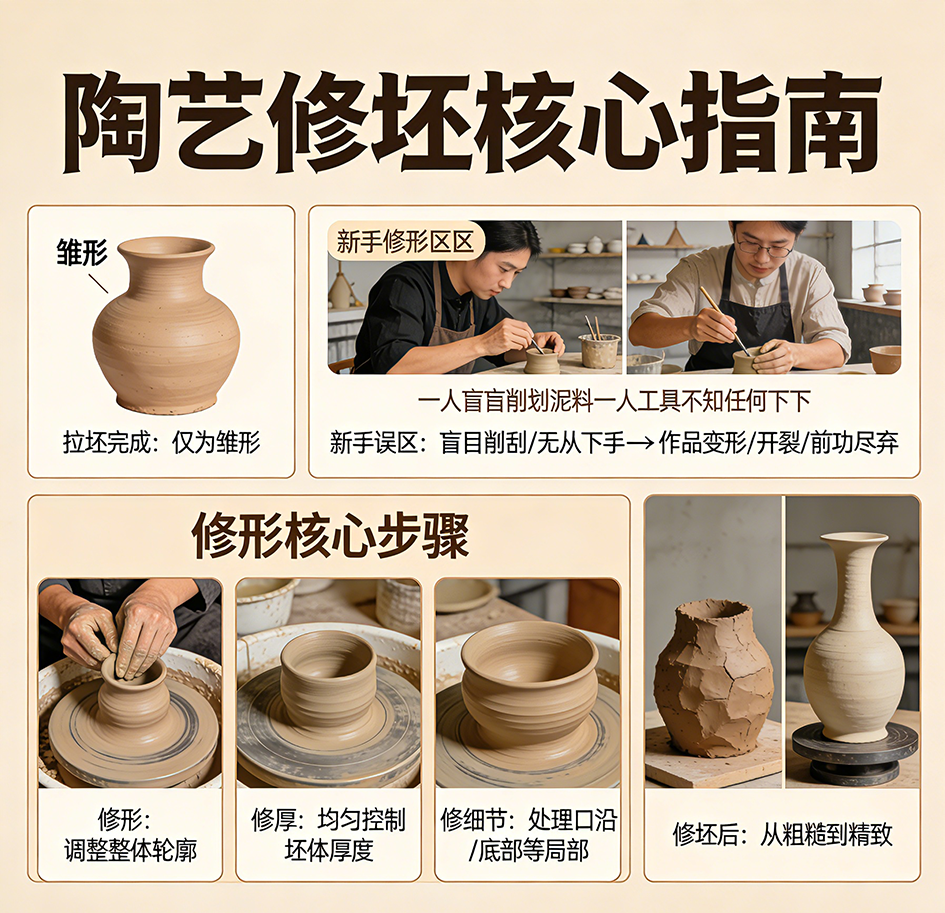 修坯到底修什么？一篇讲清15vip太阳集团官网修坯的核心逻辑(图文)